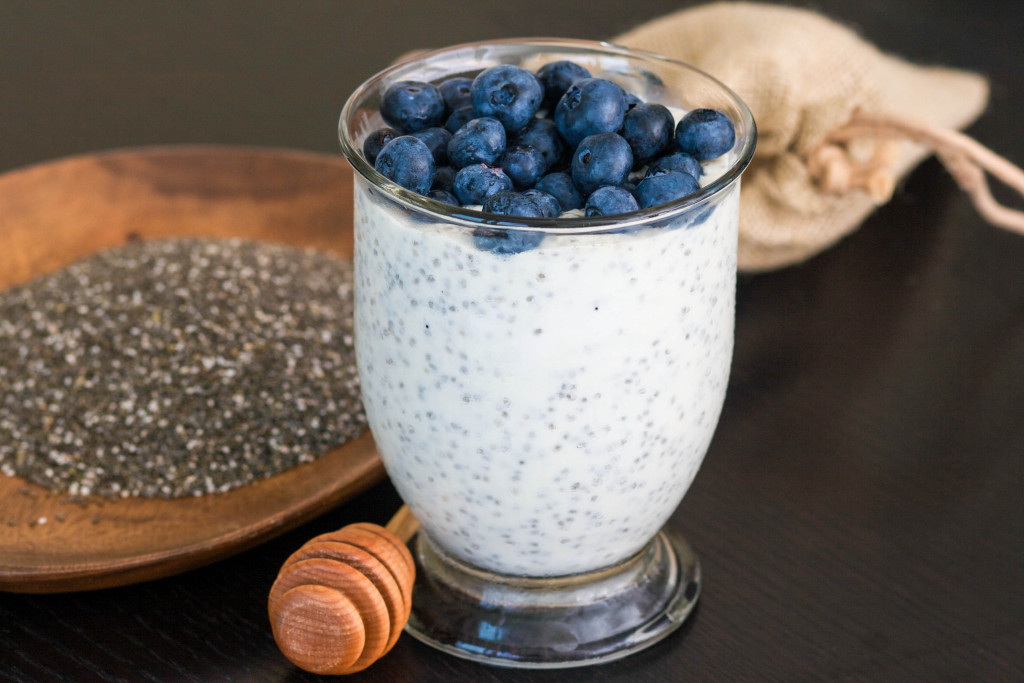 Chia Seed Blueberry Pudding Recipe Sylvaine Hughson
